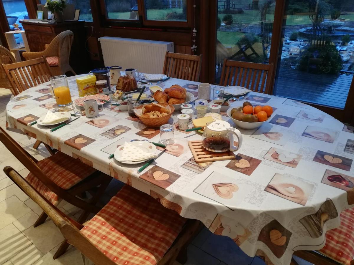 סן-מוריס-סור-מוסל Chez Marlyse-Chambres Et Table D'Hotes מראה חיצוני תמונה