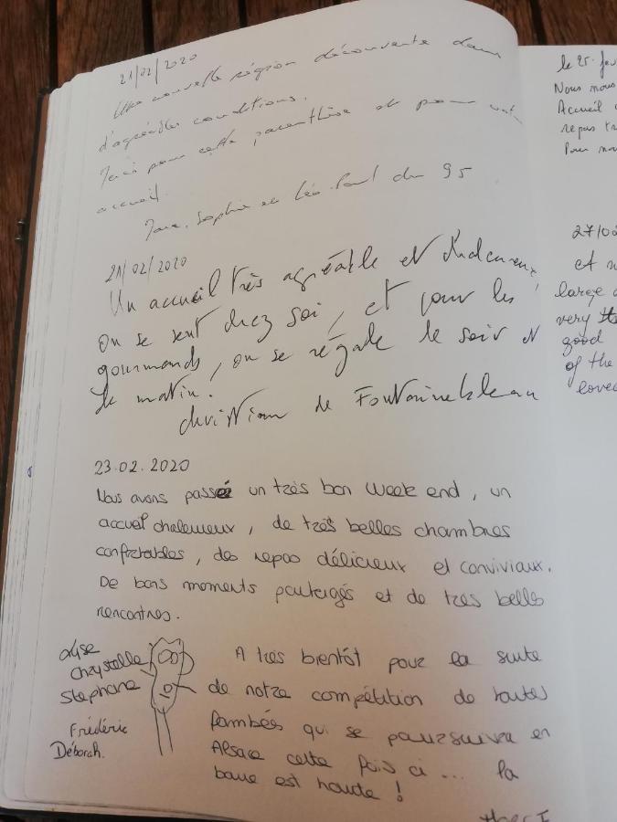 סן-מוריס-סור-מוסל Chez Marlyse-Chambres Et Table D'Hotes מראה חיצוני תמונה